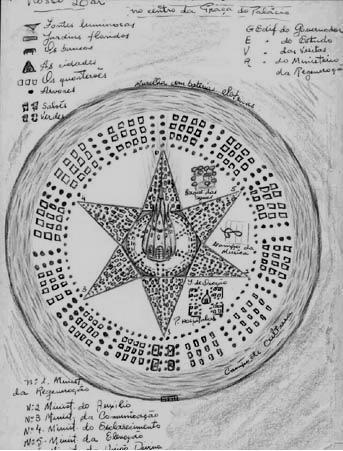 Representação artística de Nosso Lar, plano espiritual acessado durante o sono